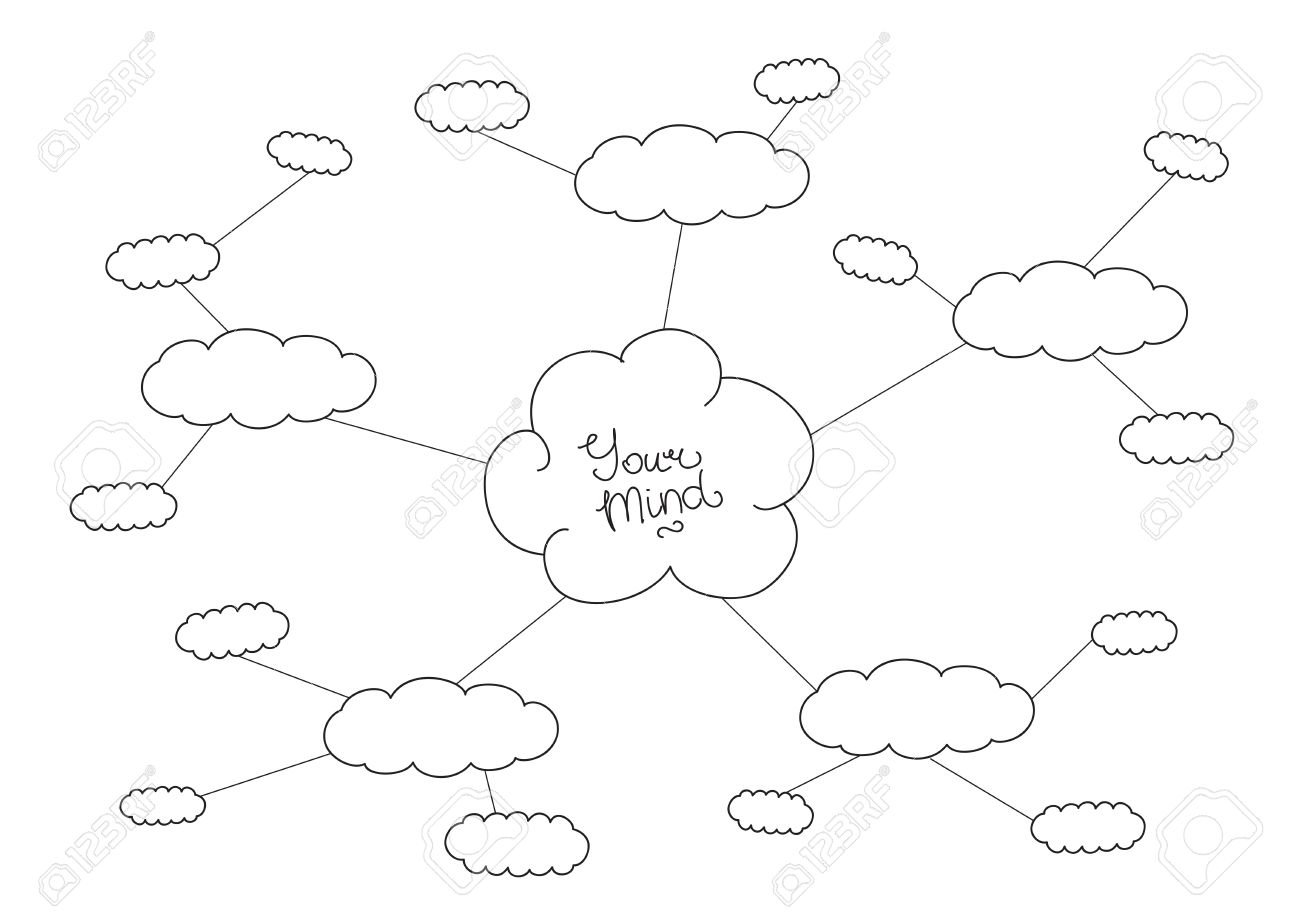 Ментальная карта шаблон