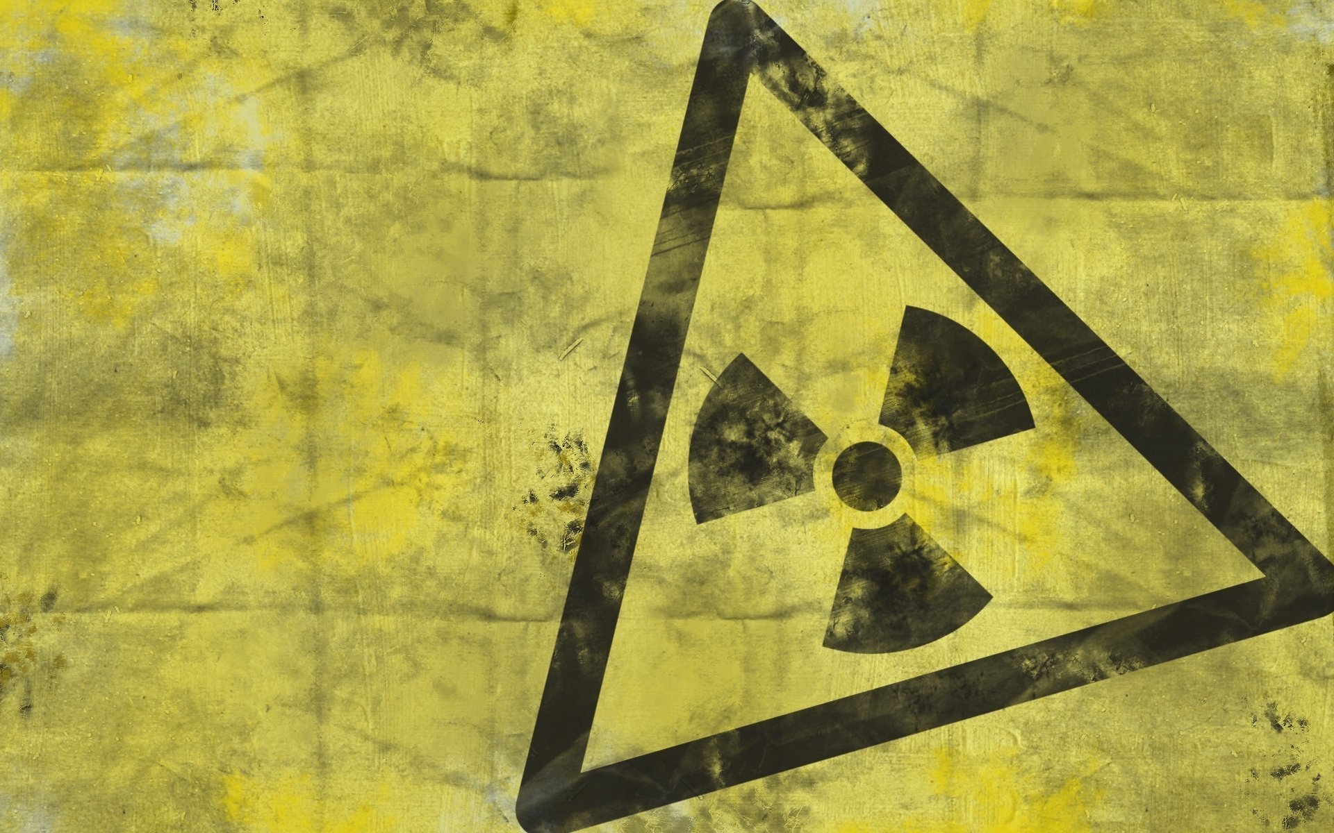 Сталкер значок радиационной опасности