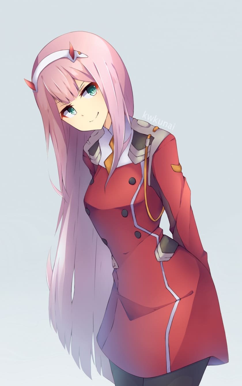 Аниме тянка Zero two