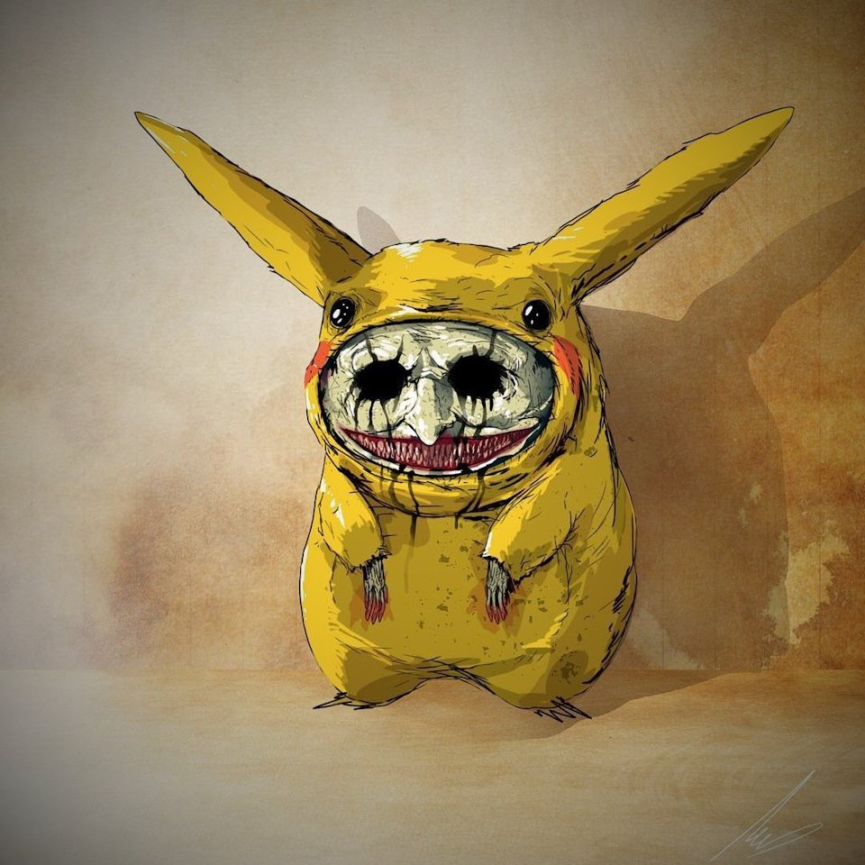 Pikachu злой