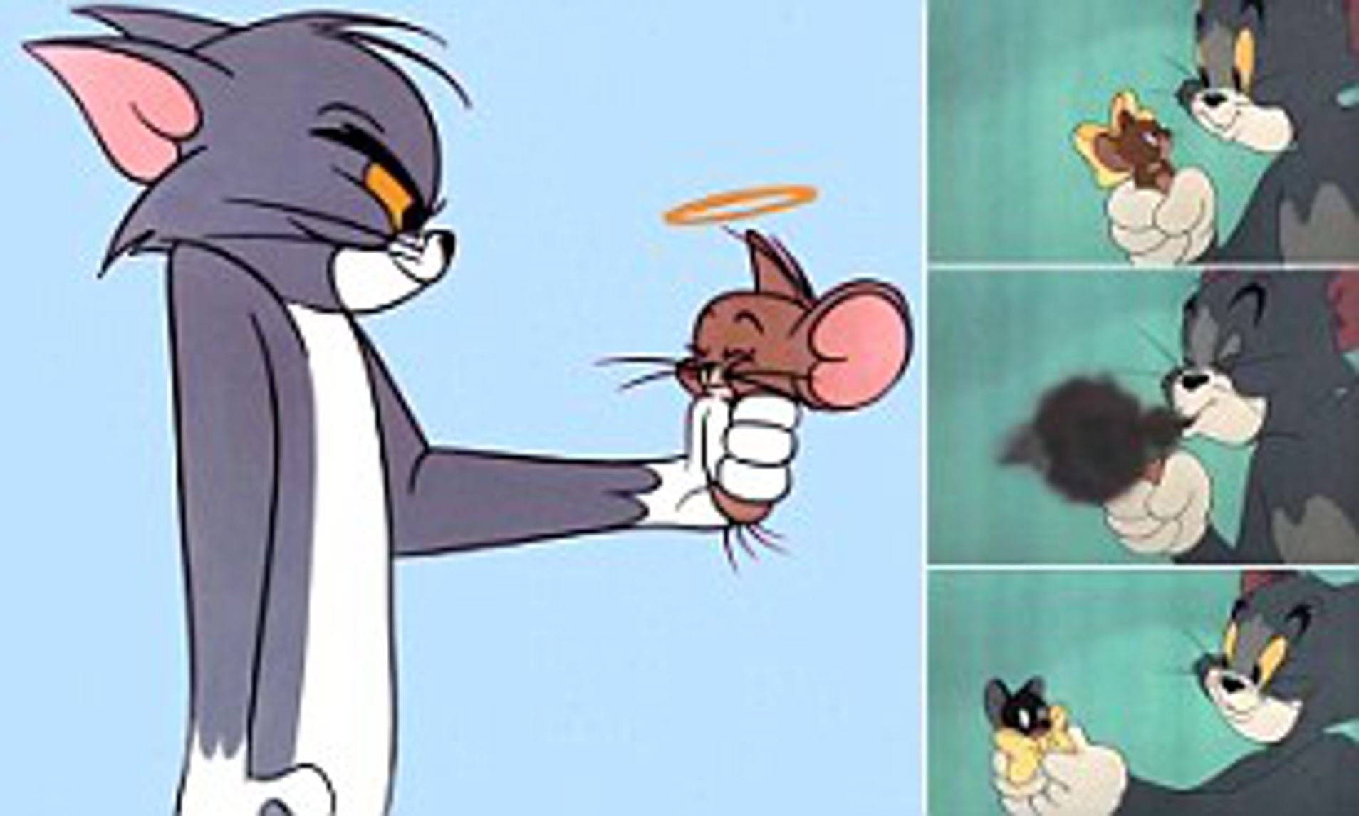 Эволюция рисовки Тома и Джерри