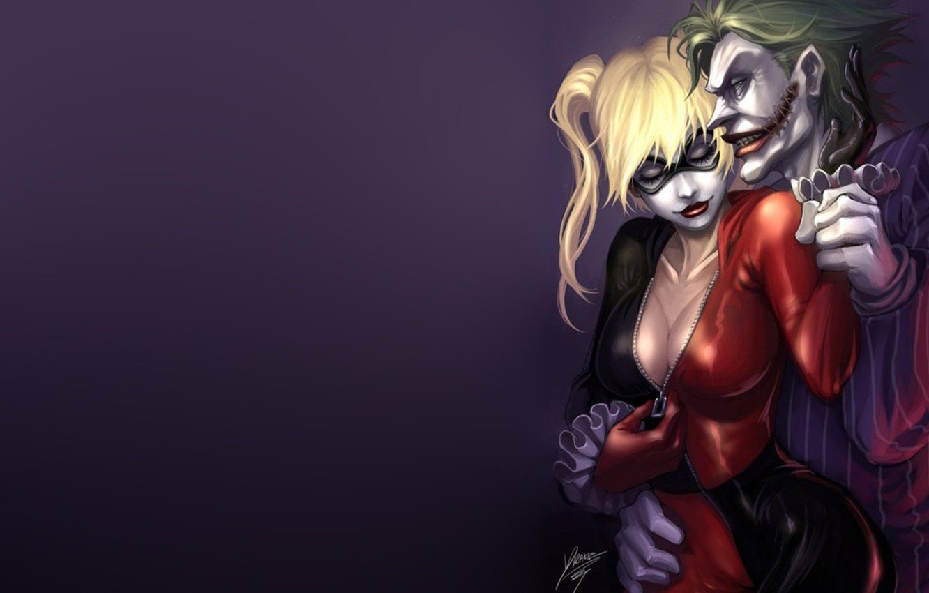 Gif #1683: Joker, Harley Quinn, Batman By Batesz2