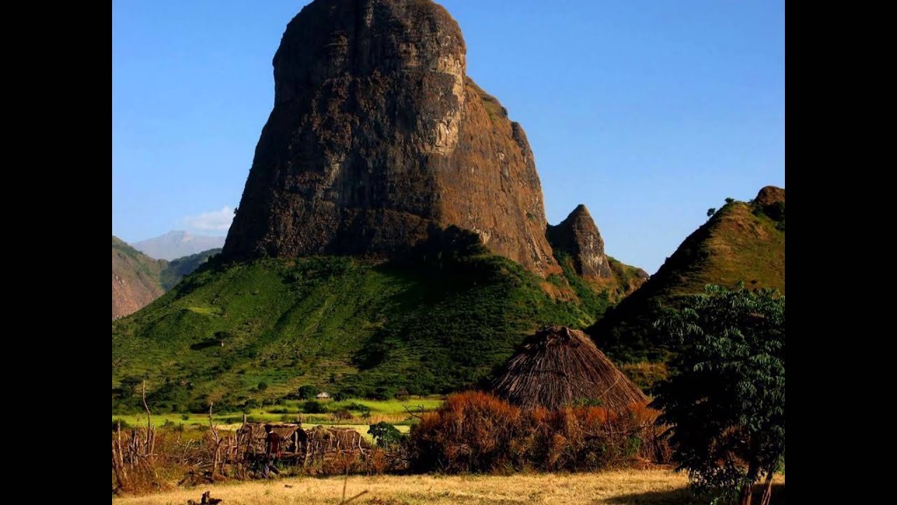 Горы Semien, Эфиопия.