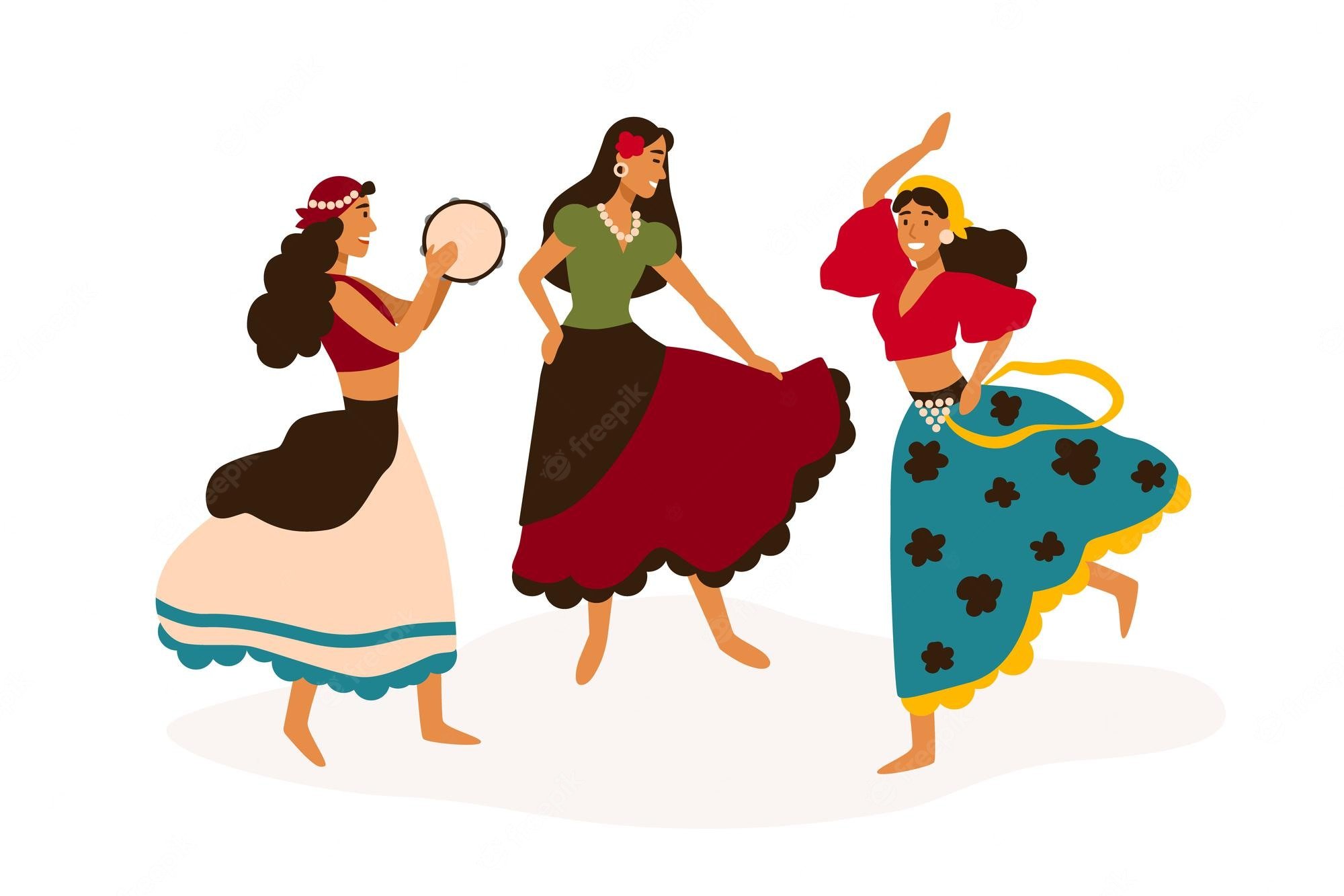 Цыганский танец для детей