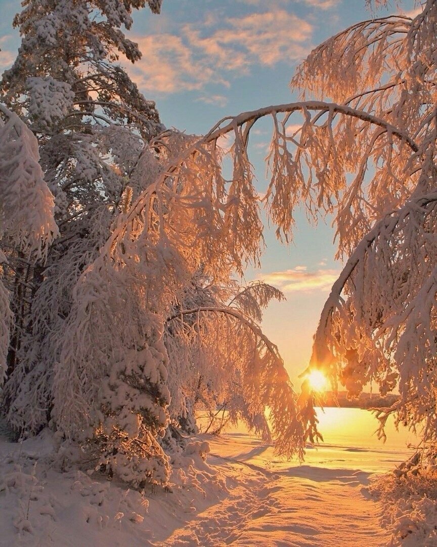 Осень и зима одновременно