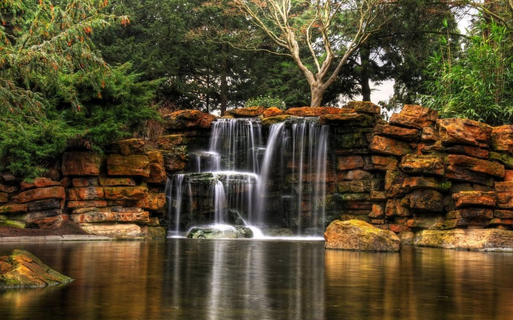 Фотообои водопад Erawan