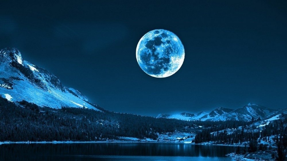 Какая красивая Луна