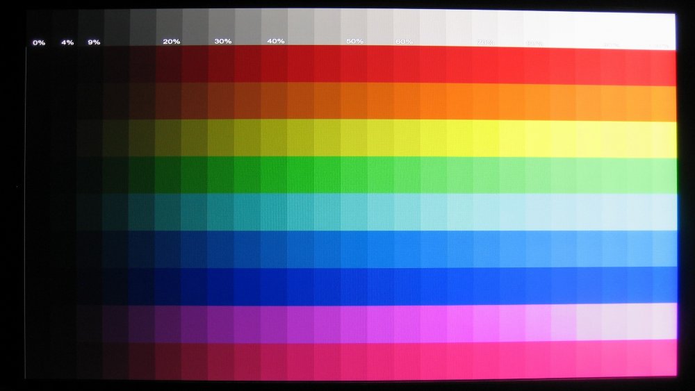 Цветовая палитра для принтера