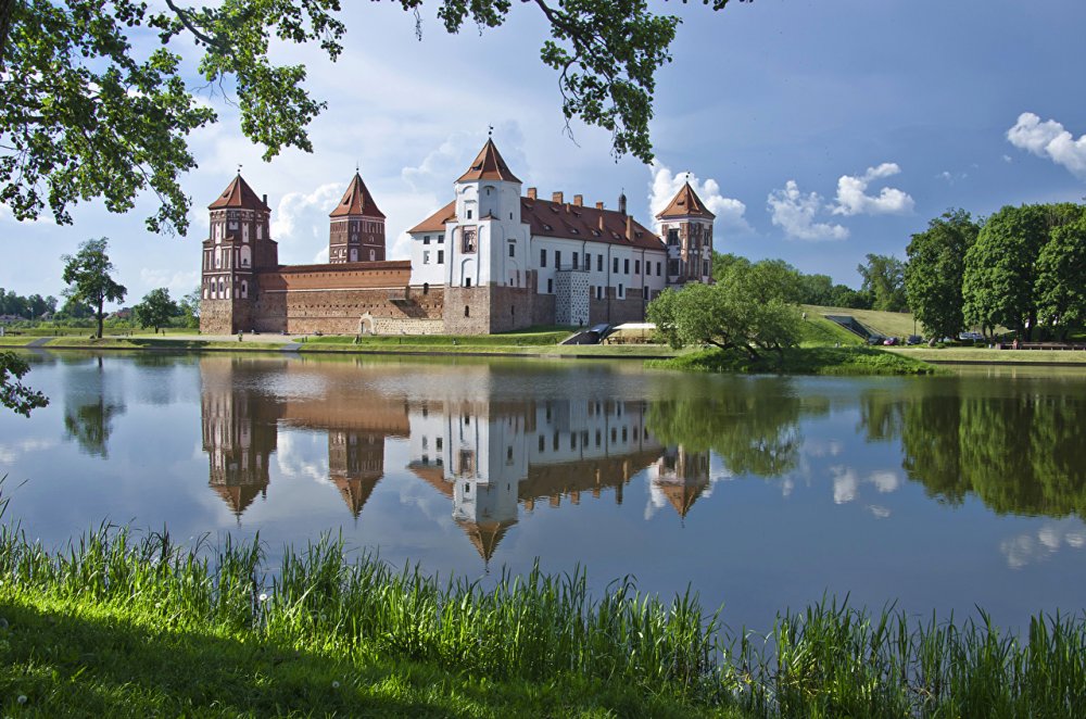 Мирский замок в Белоруссии