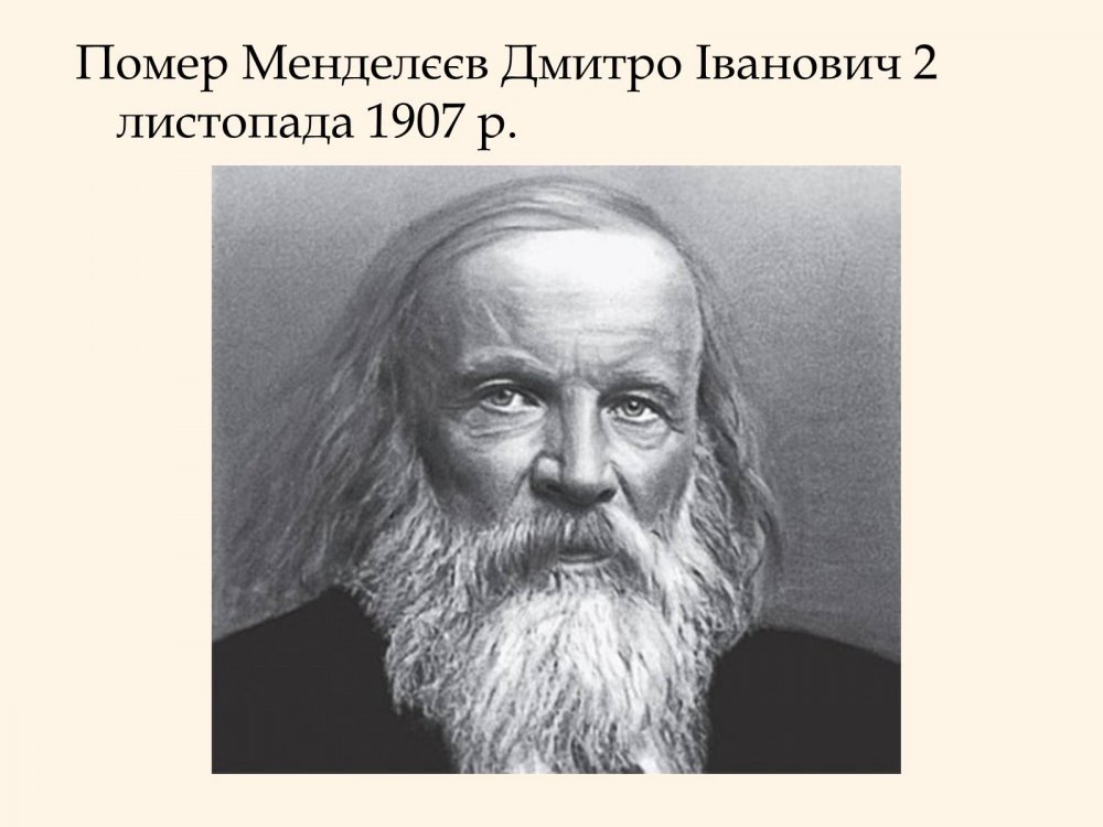 Дмитрий Менделеев