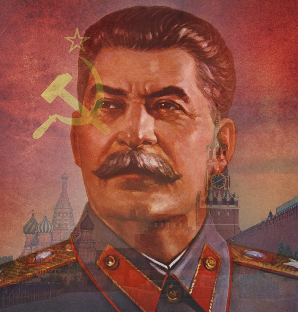 Наклейка Сталин