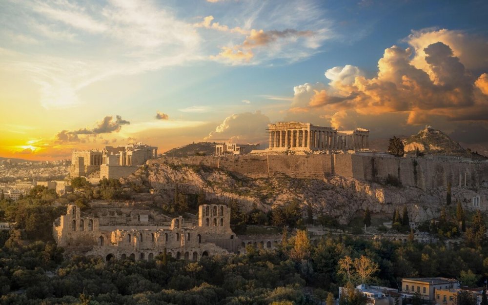 Афины Афинский Акрополь