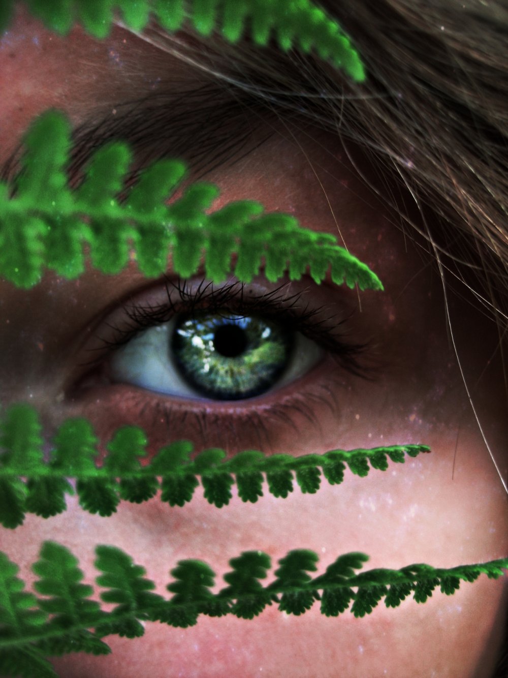 Зелёные глаза Эстетика