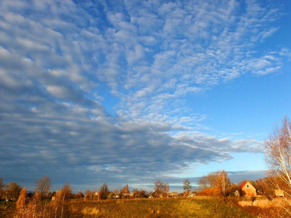 Осеннее небо