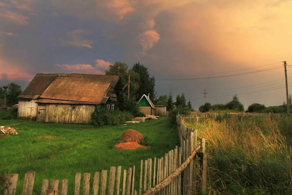 Фотопейзажи белорусских деревень
