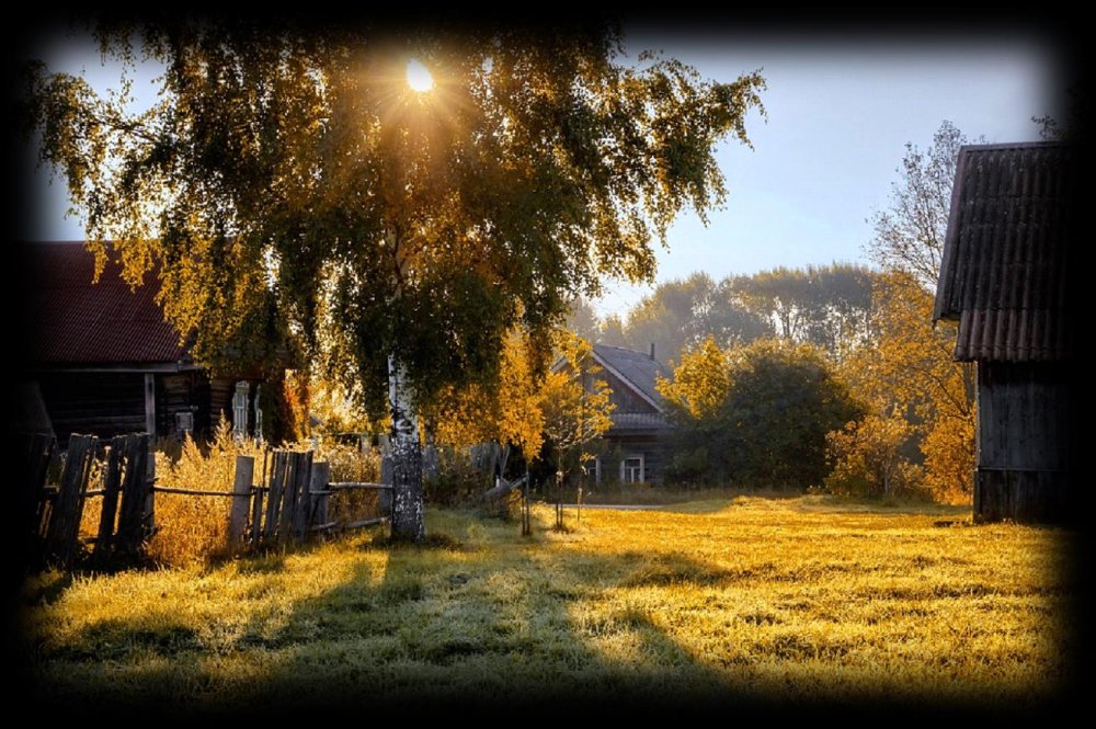 Деревня холм в Белоруссии