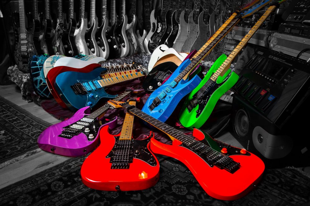 Красивые гитары