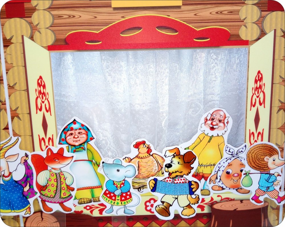 Кукольный театр рисование