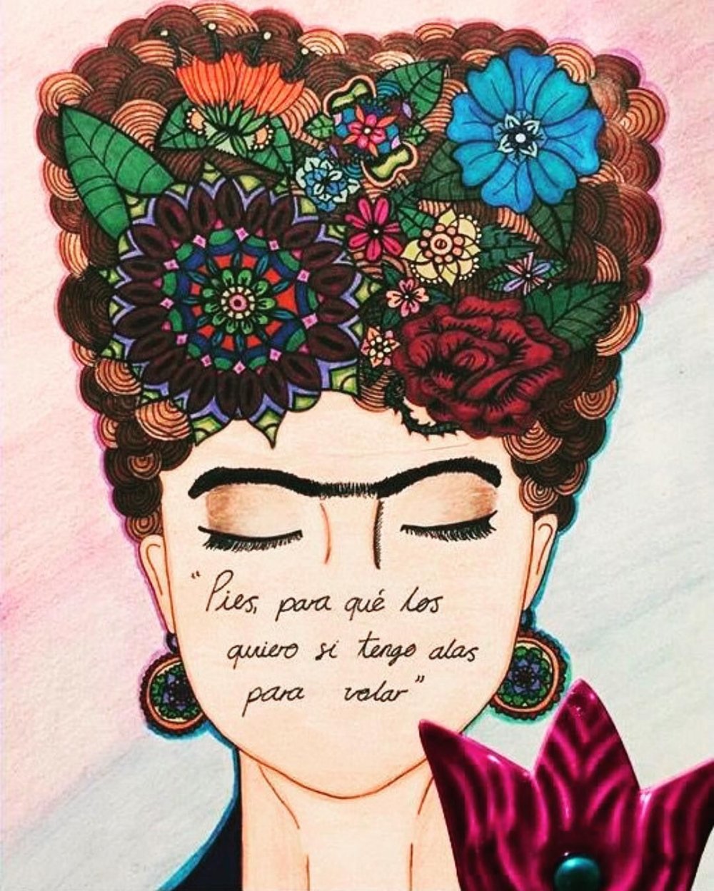 Frida Kahlo Art and quotes