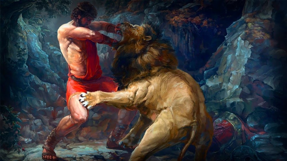 Геркулес и немейский Лев