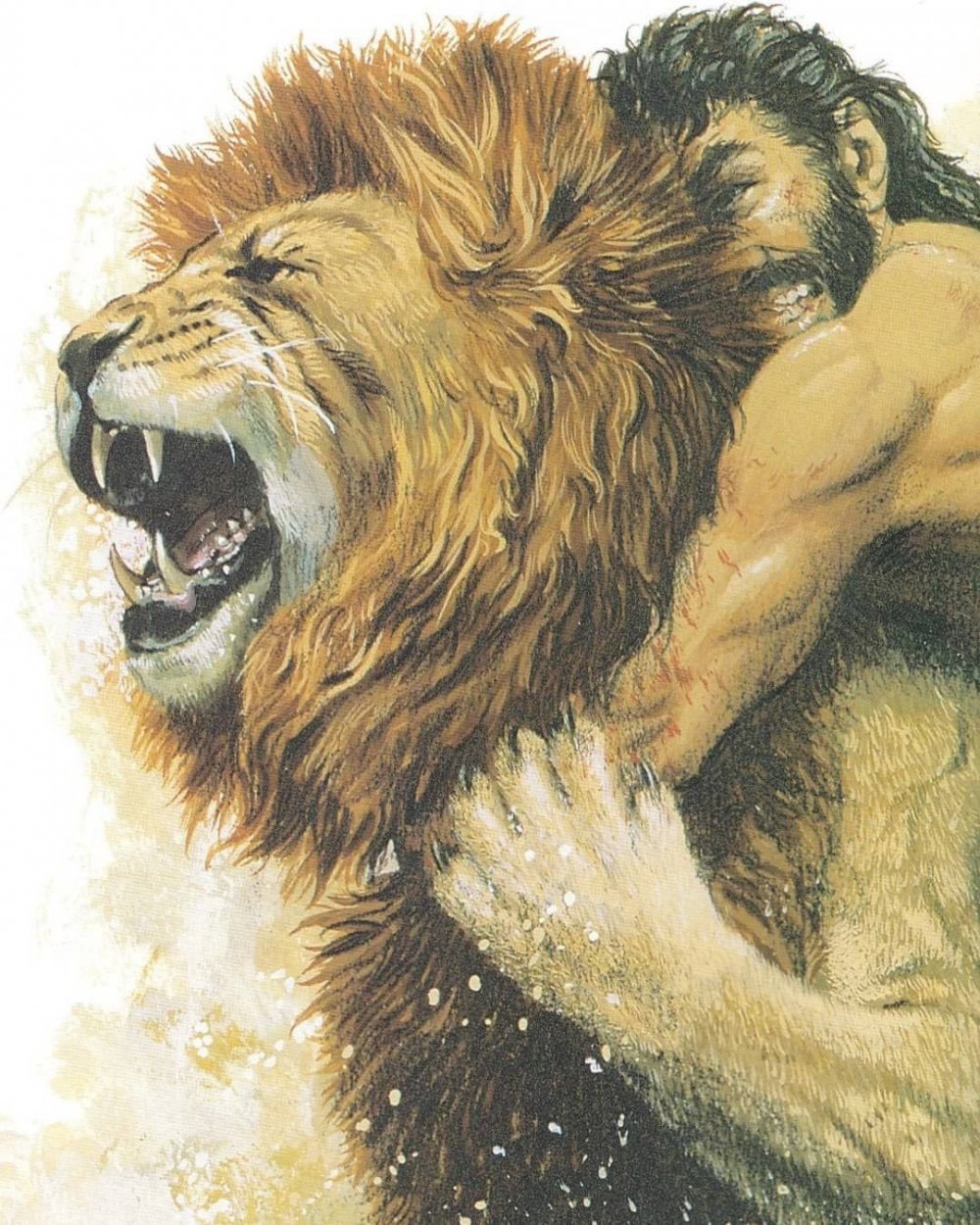 Подвиги Геракла убивает Льва живопись