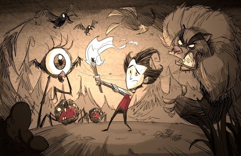 Don't Starve together Уилсон