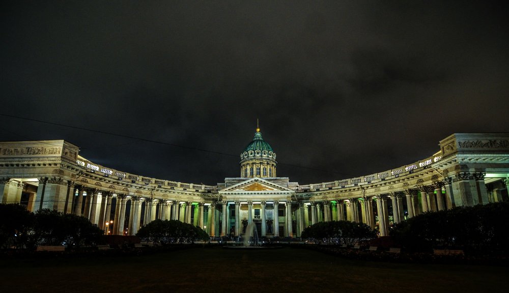 Казанский собор в Санкт-Петербурге 4к