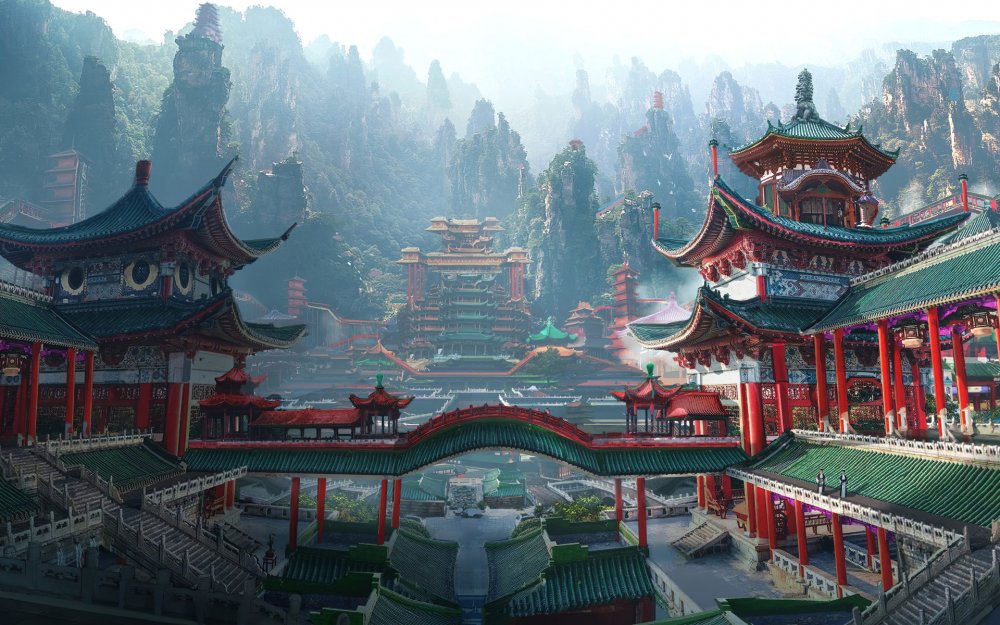 Храм Сянцзи Сиань