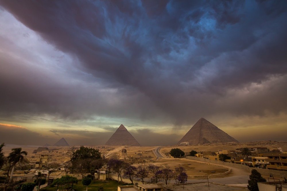 Пирамиды в Гизе Египет