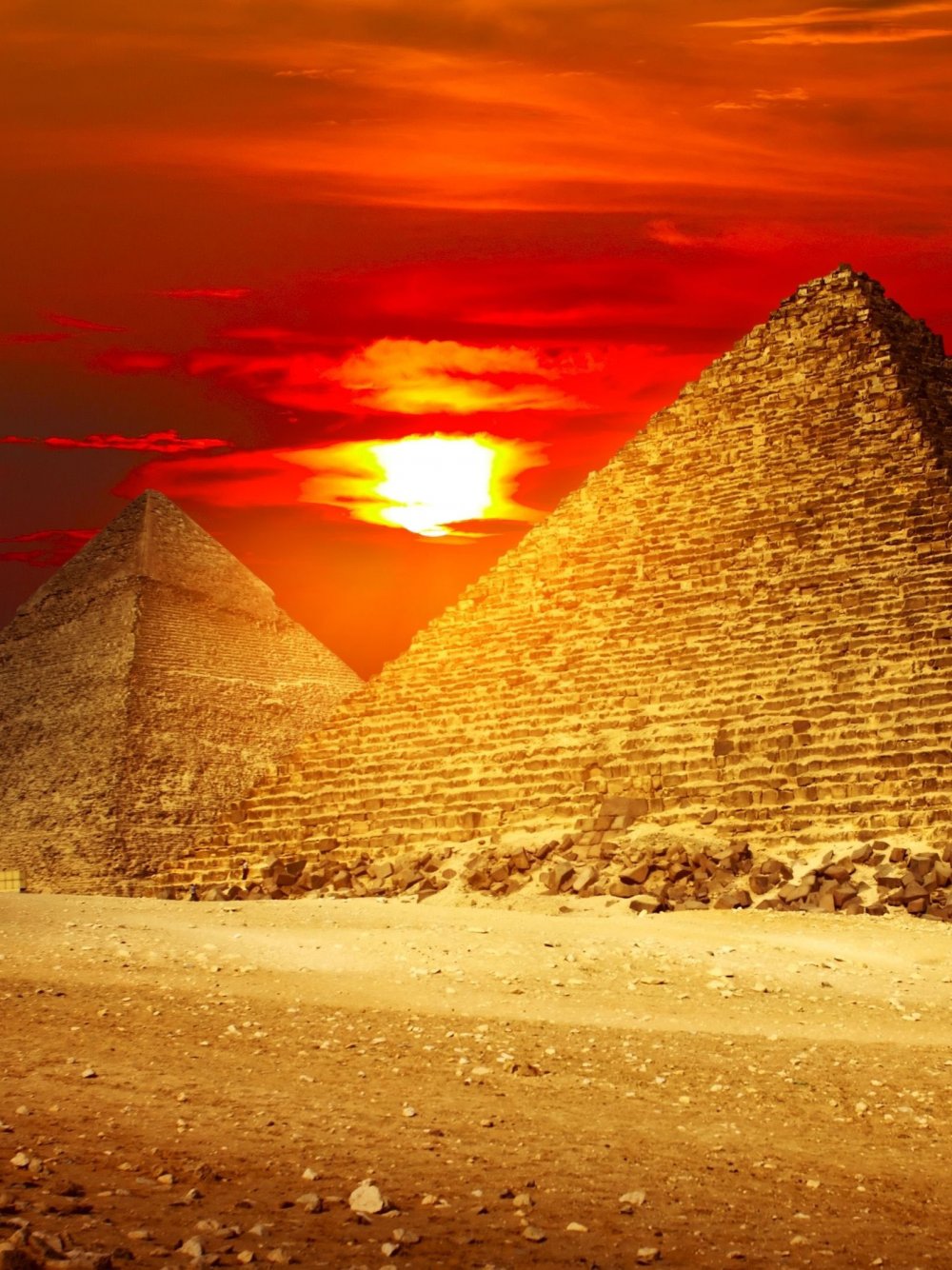Пирамида Хеопса 4к