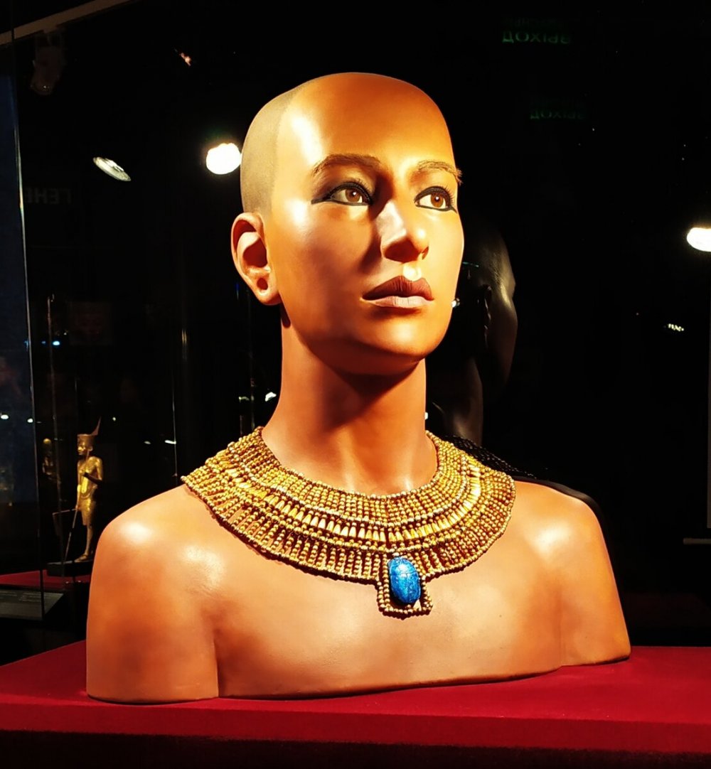 Фараон Тутанхамон реконструкция