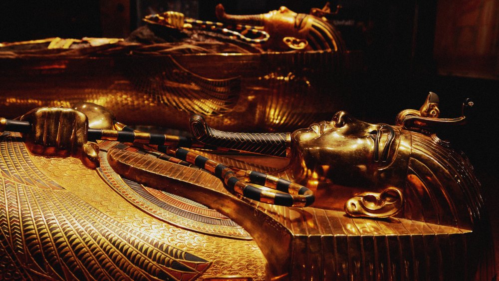 Фараон Тутанхамон саркофаг