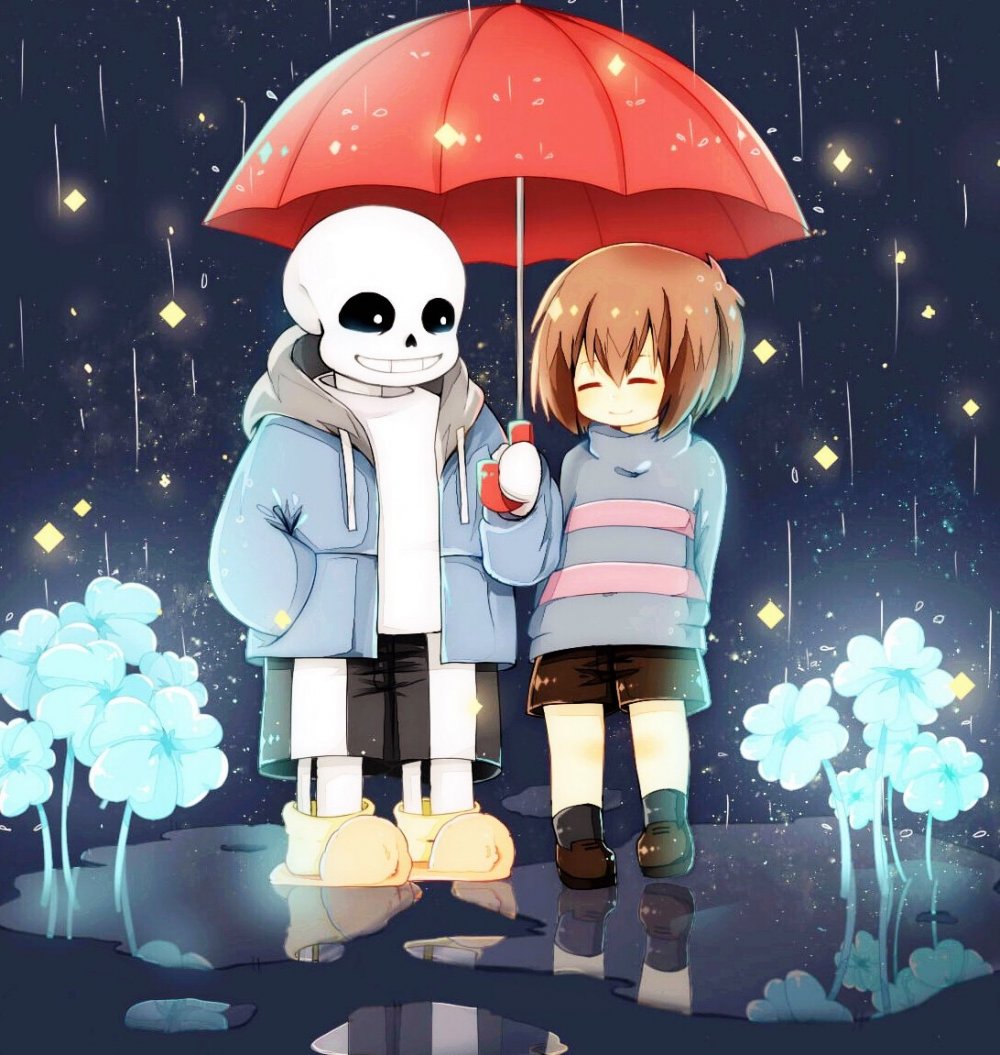 Спящая Чара Undertale