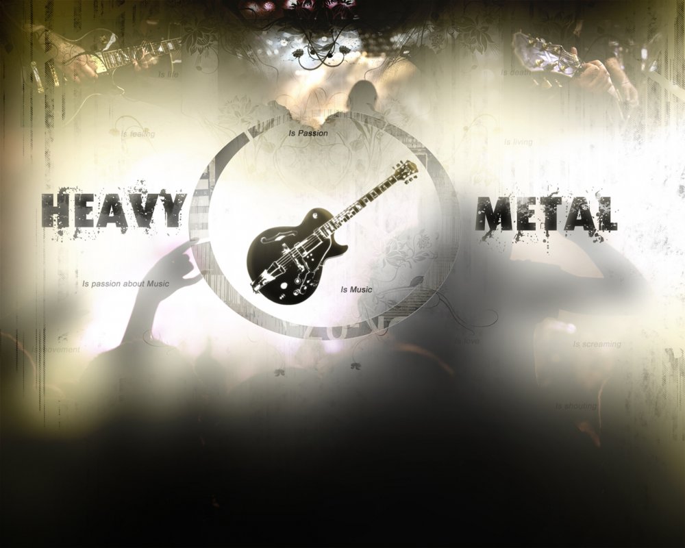 Heavy Metal надпись