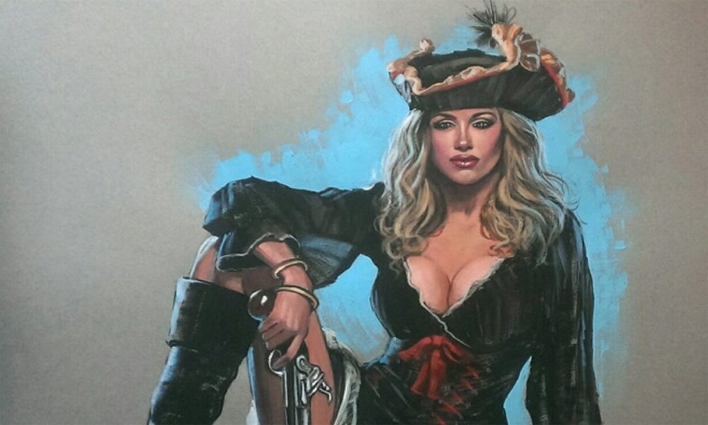 Альвильда Королева пиратов портрет