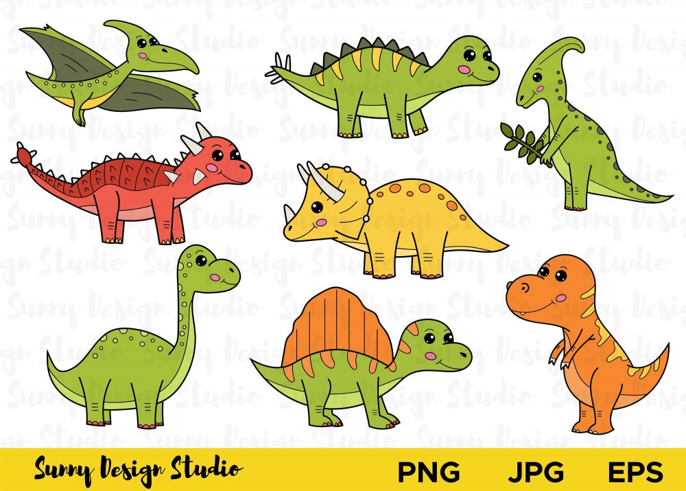 Динозаврики для детей