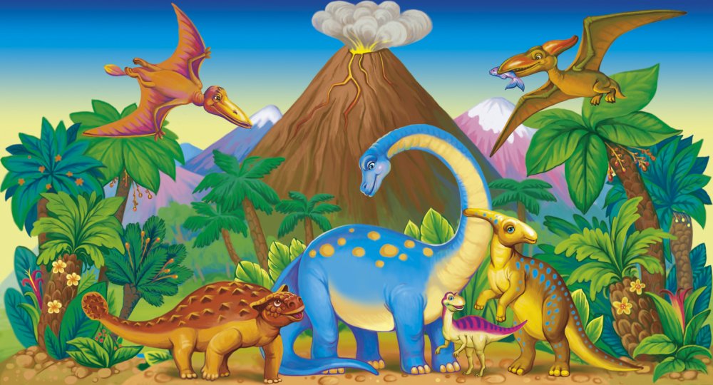 Красивые Динозаврики