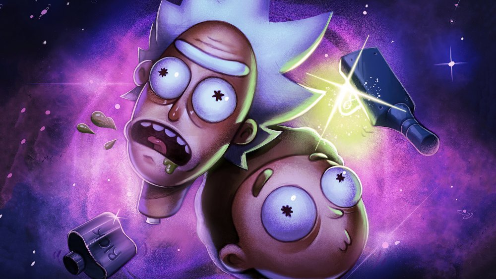 Rick and Morty фон