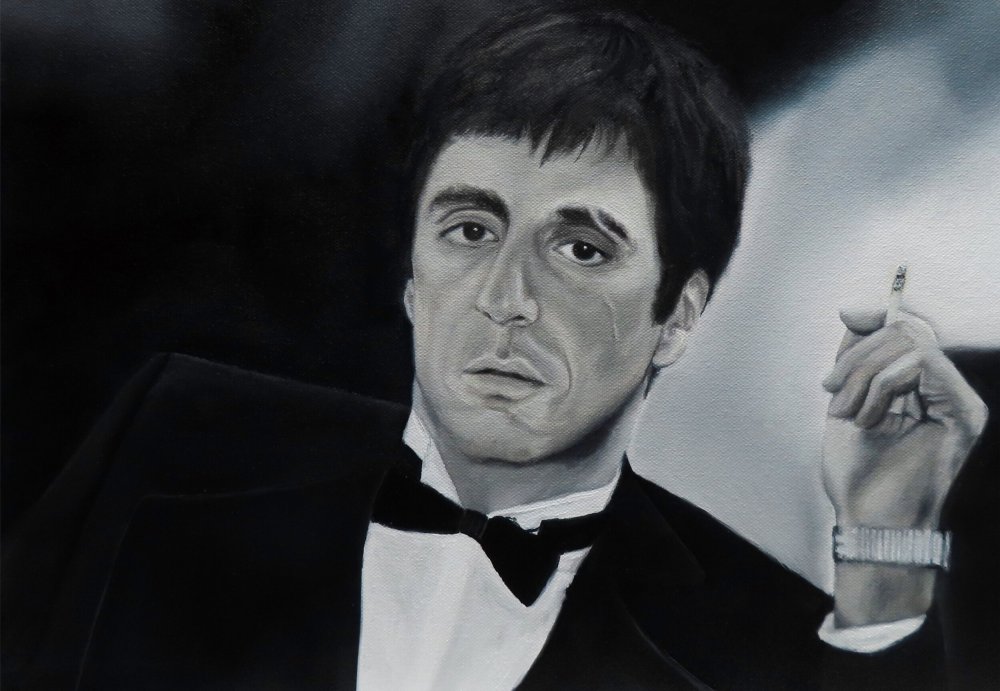 Постеры лицо со шрамом - Scarface (1983)