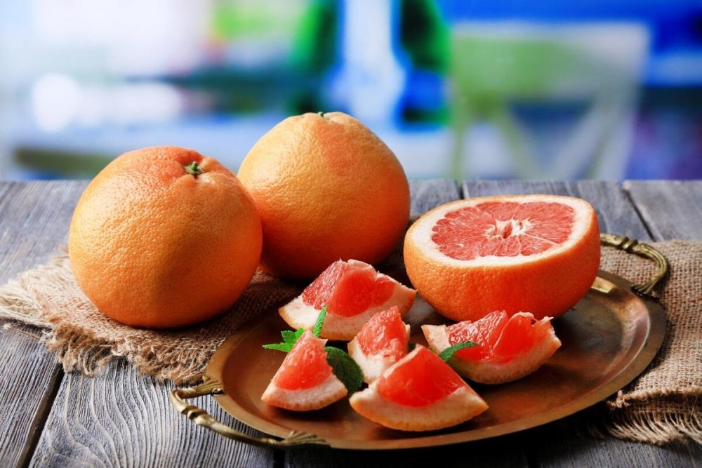Грейпфрут со вкусом апельсином гибрид