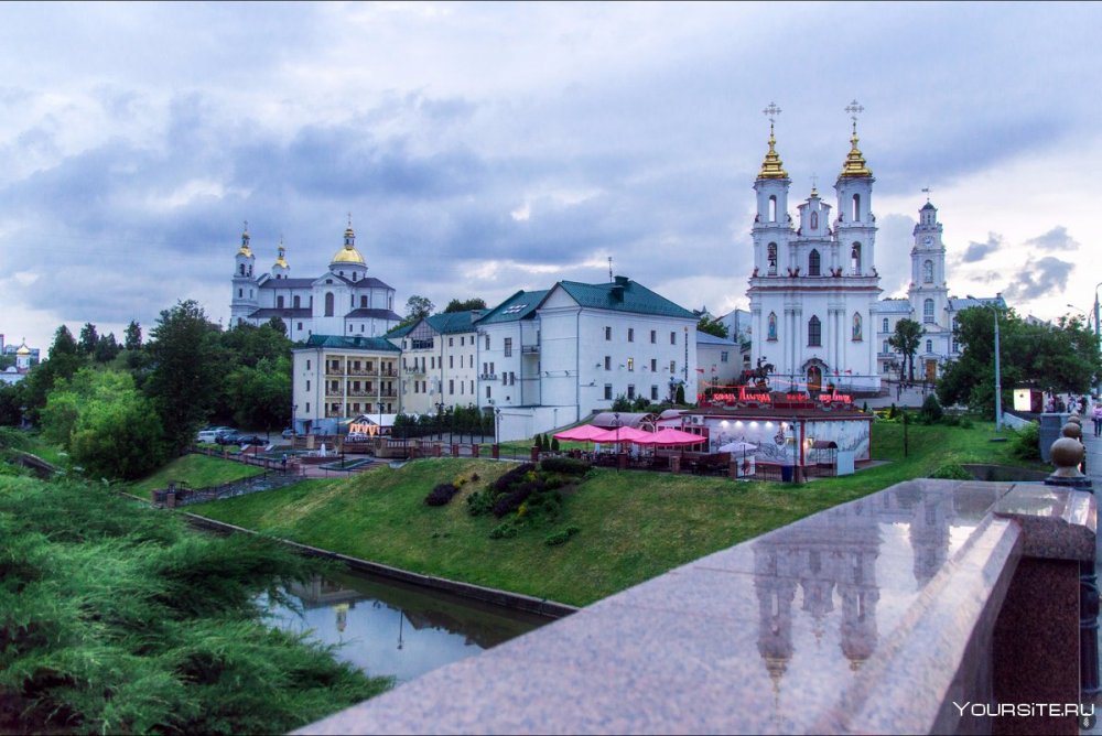 Полоцк Беларусь зимой