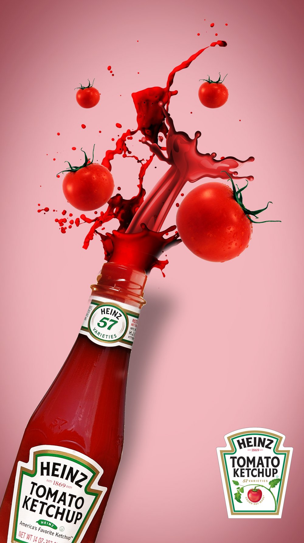 Heinz реклама Ketchup