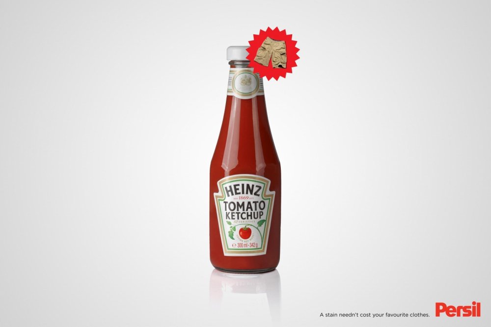 Heinz Ketchup этикетка