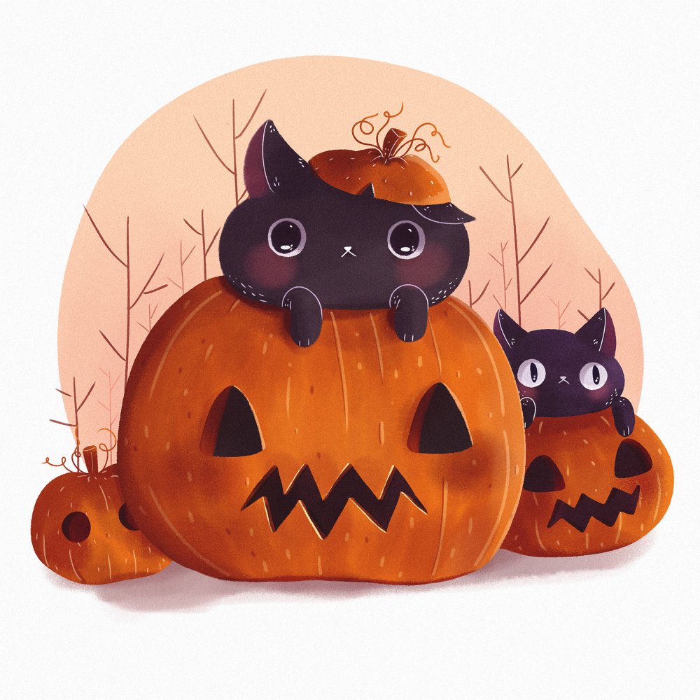 Helloween тыква Illustrator