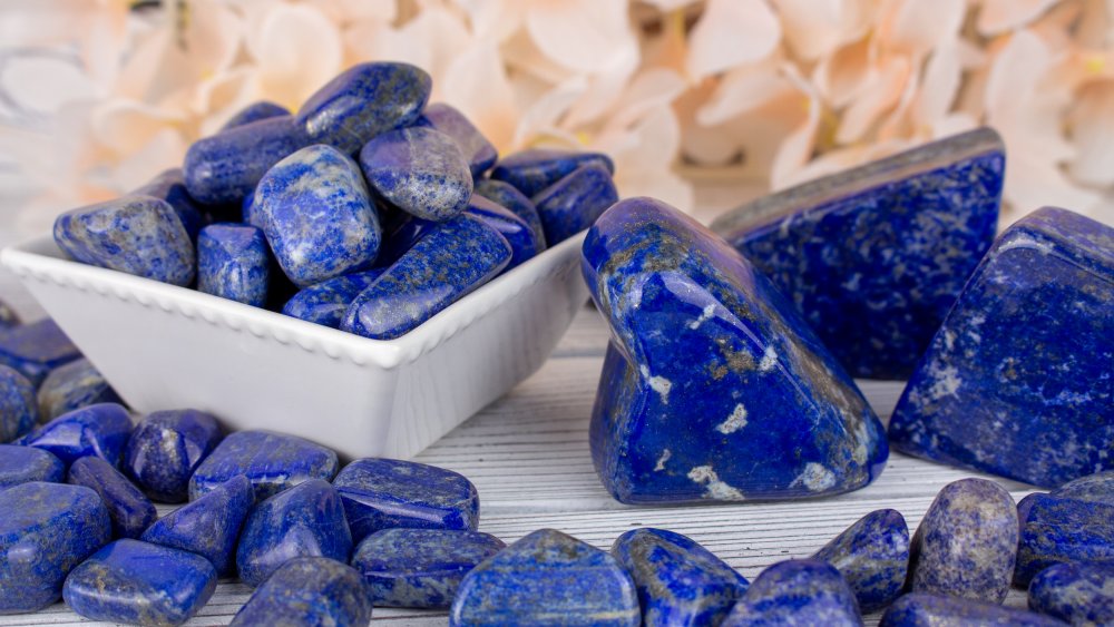 Лазурит Lapis Lazuli текстура