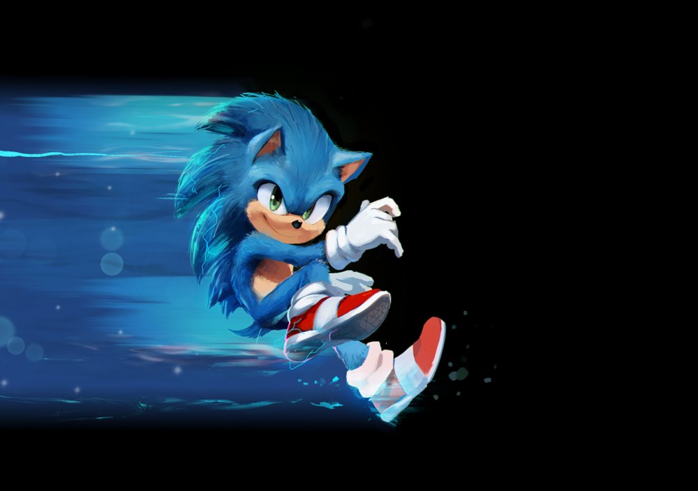 Sonic the Hedgehog арт на обои