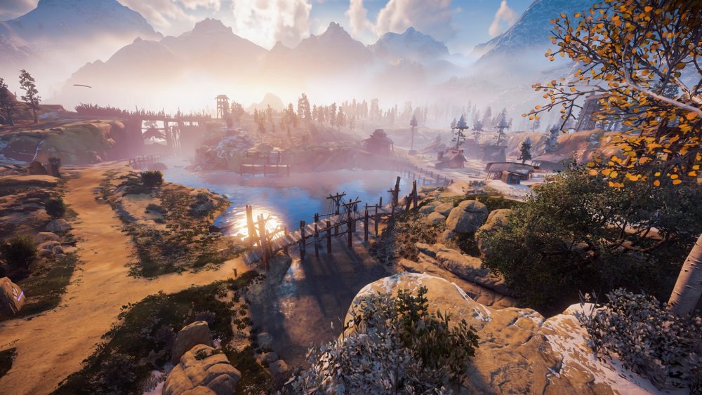 Horizon пейзажи Horizon Zero Dawn