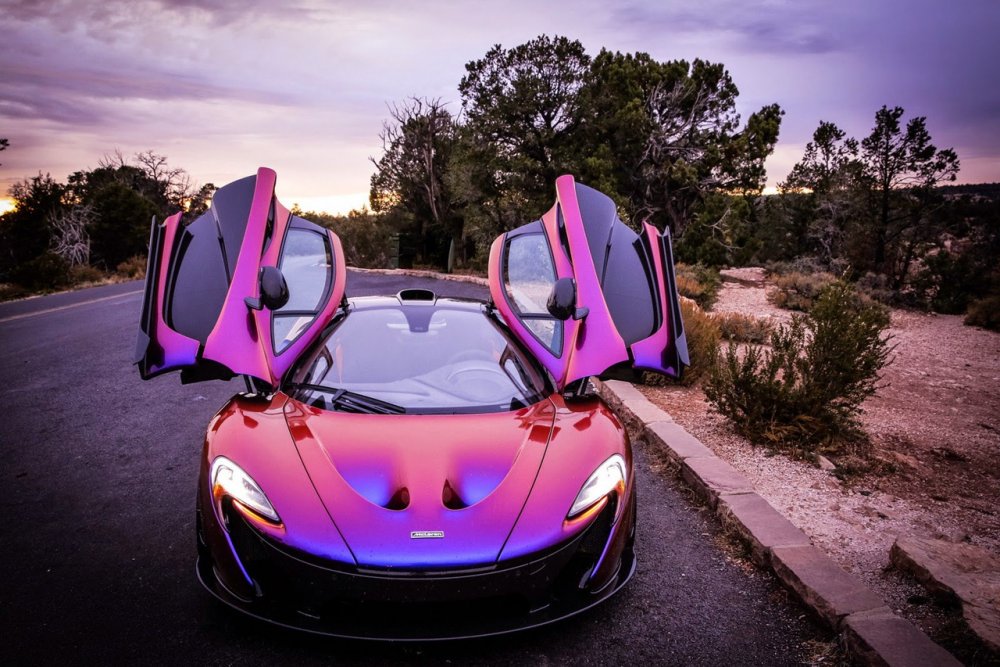 MCLAREN p1 хамелеон