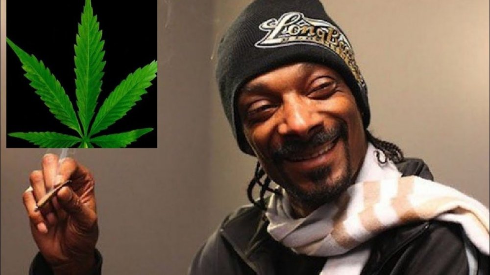 Snoop Dogg с травкой