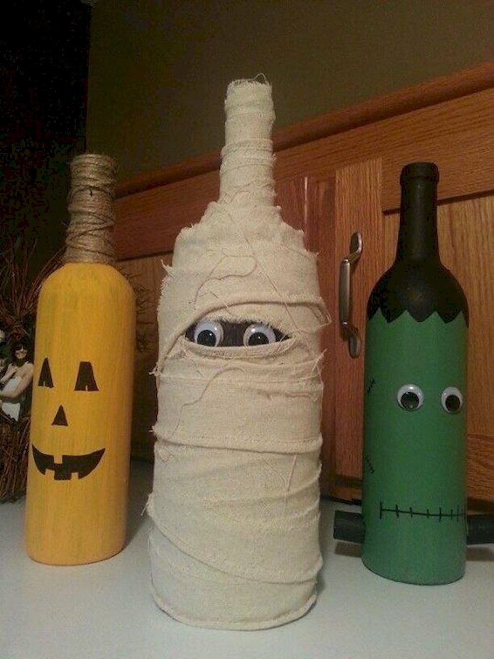 Бутылки на Хэллоуин